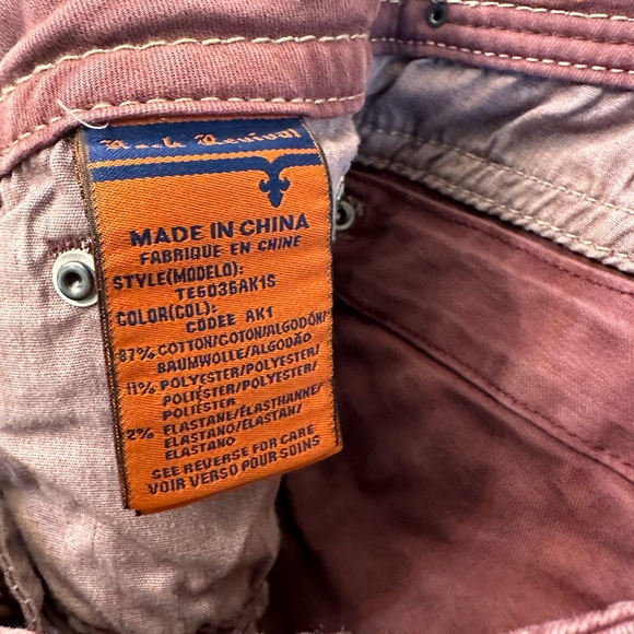 Rock Revival Cadee Ankle Skinny Maroon Jean. - Picture 9 of 9